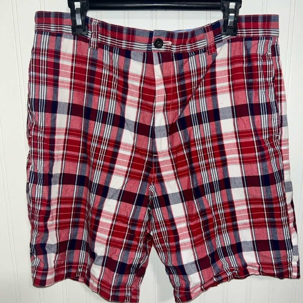 Chaps - Ralph Lauren Red Plaid Shorts